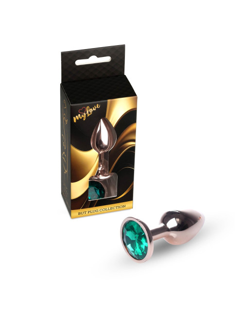 MyLove Toys - Jewellery Red Gold PLUG- Green