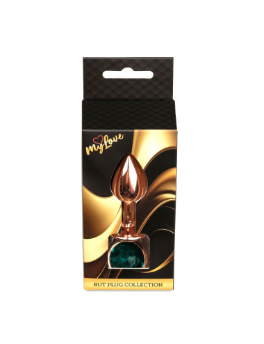 MyLove Toys - Jewellery Red Gold PLUG- Green