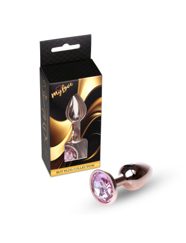 MyLove Toys - Jewellery Red Gold PLUG- Rose