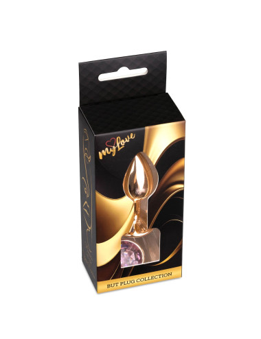 MyLove Toys - Jewellery Red Gold PLUG- Rose