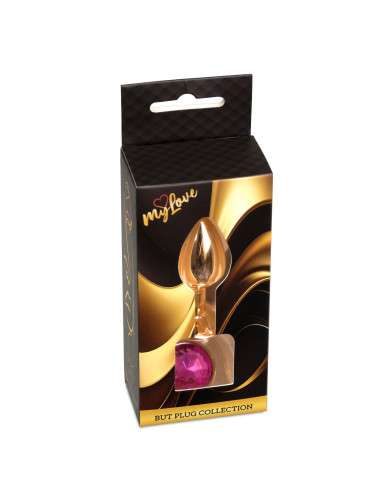 MyLove Toys - Jewellery Red Gold PLUG- Pink