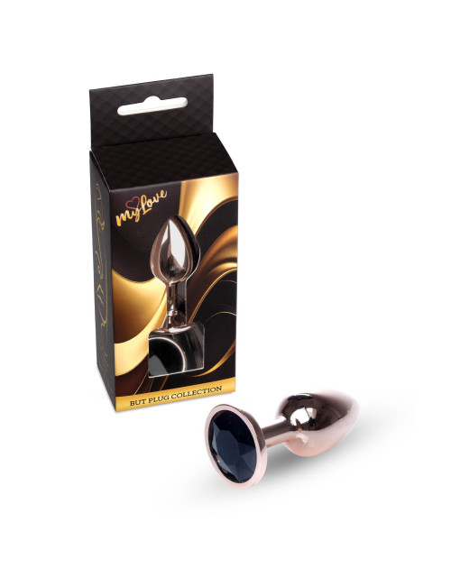 MyLove Toys - Jewellery Red Gold PLUG- Black