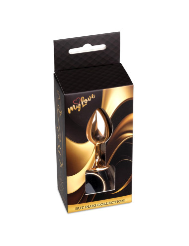 MyLove Toys - Jewellery Red Gold PLUG- Black