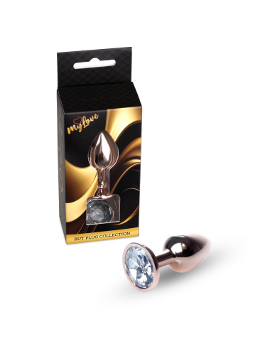 MyLove Toys - Jewellery Red Gold PLUG- Clear