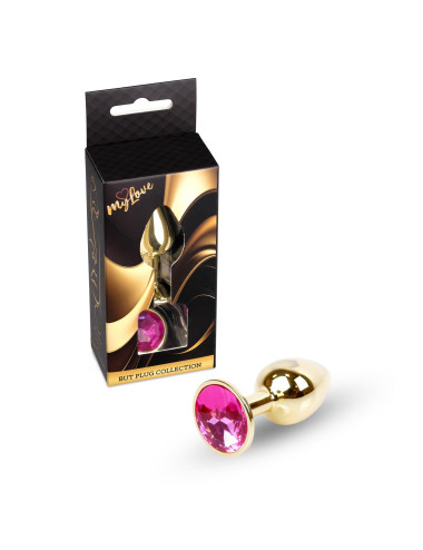 MyLove Toys - Jewellery Gold PLUG- Pink