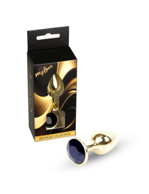 MyLove Toys - Jewellery Gold PLUG- Black