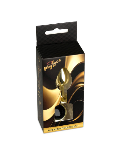 MyLove Toys - Jewellery Gold PLUG- Black