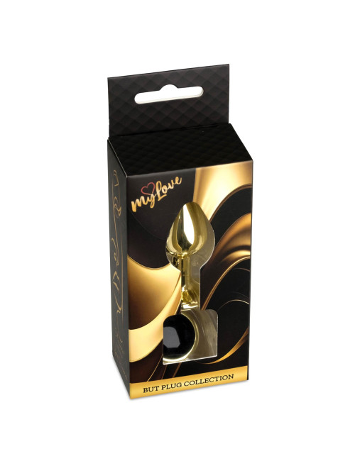 MyLove Toys - Jewellery Gold PLUG- Black