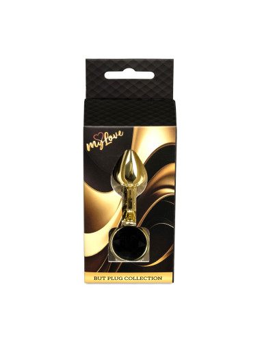 MyLove Toys - Jewellery Gold PLUG- Black