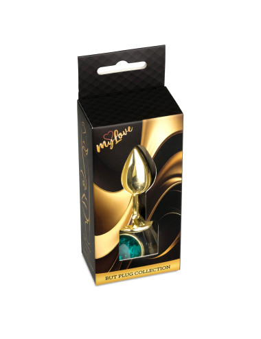 MyLove Toys - Jewellery Gold PLUG- Green