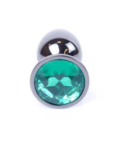 MyLove Toys - Jewellery Dark Silver PLUG- Green