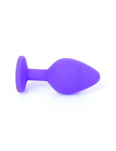 MyLove Toys - Jewellery Purple Silicone PLUG Medium