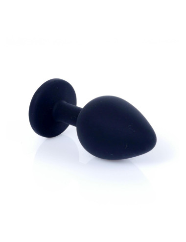 MyLove Toys - Jewellery Black Silicone PLUG Medium