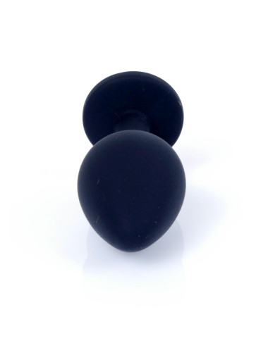 MyLove Toys - Jewellery Black Silicone PLUG Medium