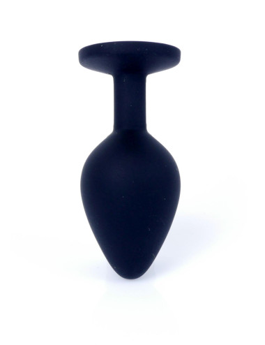 MyLove Toys - Jewellery Black Silicone PLUG Medium
