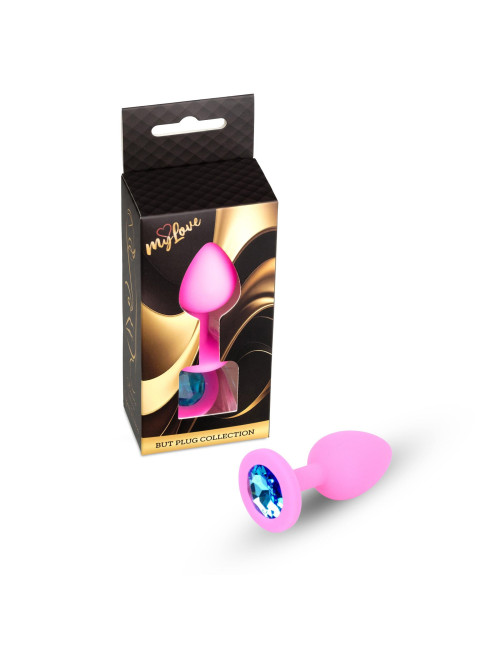 MyLove Toys - Jewellery Pink Silicone PLUG Medium