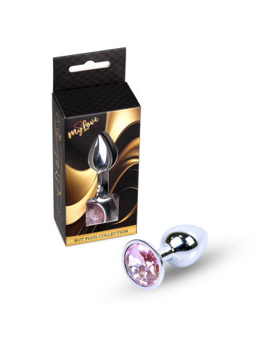 MyLove Toys - Jewellery Silver PLUG- Rose