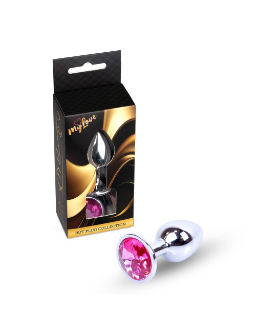 MyLove Toys - Jewellery Silver PLUG- Pink