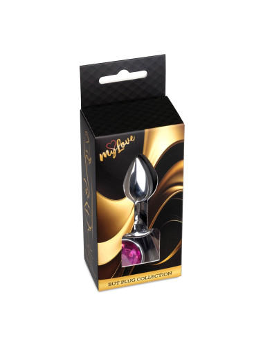 MyLove Toys - Jewellery Silver PLUG- Pink