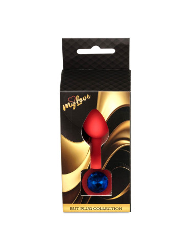 MyLove Toys - Jewellery Red Silicone PLUG Small