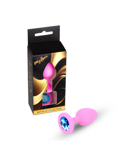 MyLove Toys - Jewellery Pink Silicone PLUG Small