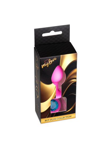 MyLove Toys - Jewellery Pink Silicone PLUG Small