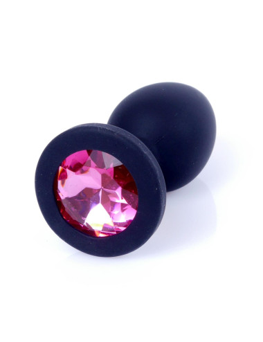 MyLove Toys - Jewellery Black Silicone PLUG Small
