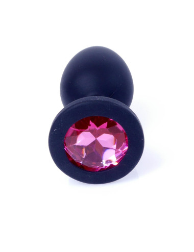 MyLove Toys - Jewellery Black Silicone PLUG Small
