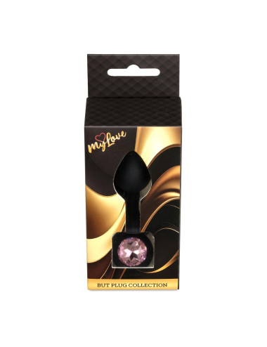 MyLove Toys - Jewellery Black Silicone PLUG Small