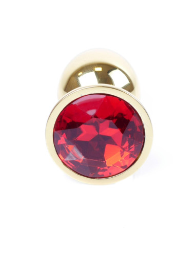 Plug-Jewellery Gold PLUG- Red