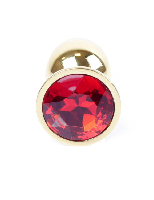 Plug-Jewellery Gold PLUG- Red