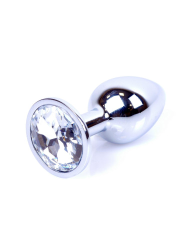 Plug-Jewellery Silver PLUG- Clear