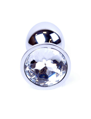 Plug-Jewellery Silver PLUG- Clear