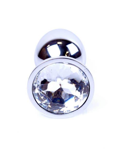 Plug-Jewellery Silver PLUG- Clear