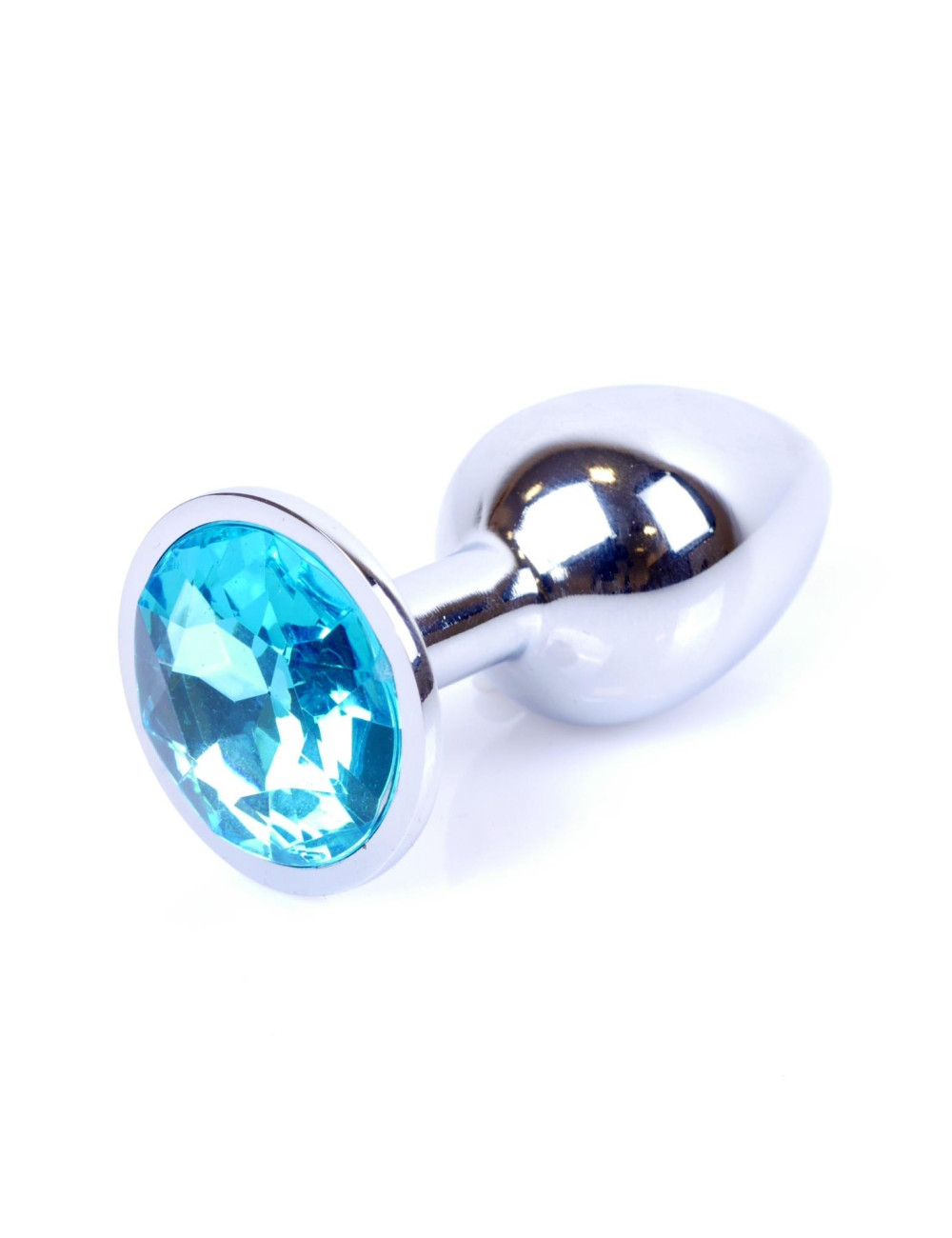 Plug-Jewellery Silver PLUG- Light Blue