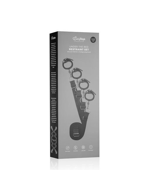 EasyToys Under Mattress Restraint Set - Zestaw wiązań pod materac