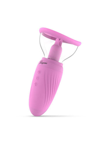 Teazers Przyssawkowy klitoris Vibrator – Zabawki dla Kobiet, Pompki, 6 ssania / 10 wibracji