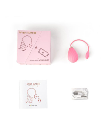 Magic Motion - Magic Sundae App Controlled Love Egg Pink