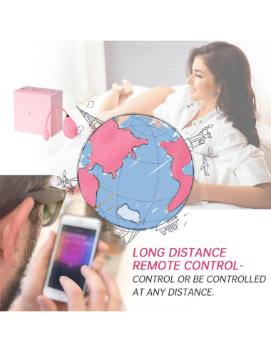 Magic Motion - Magic Sundae App Controlled Love Egg Pink