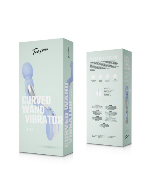 Teazers – Curved Wand Vibrator – Lavender