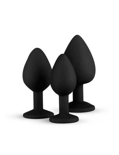 Plug-Diamond Plug Set-Black