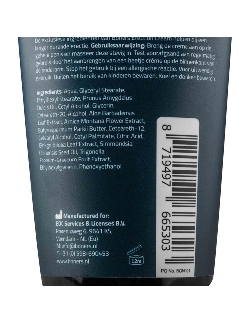 Boners - Erection Cream 100 ml