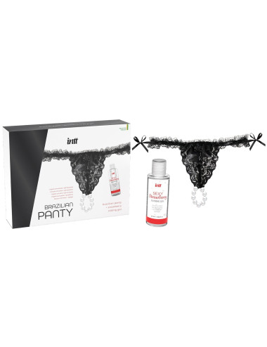Zestaw-BRAZILIAN PANTY BLACK