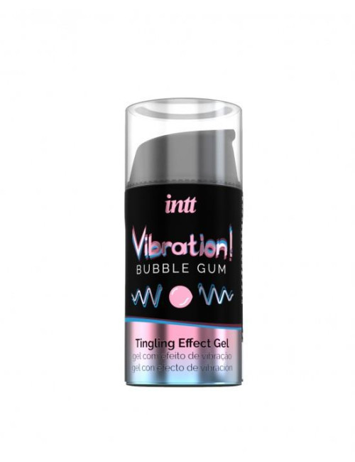 Intt Vibration Bubble Gum Żel wibrujący 15 ml