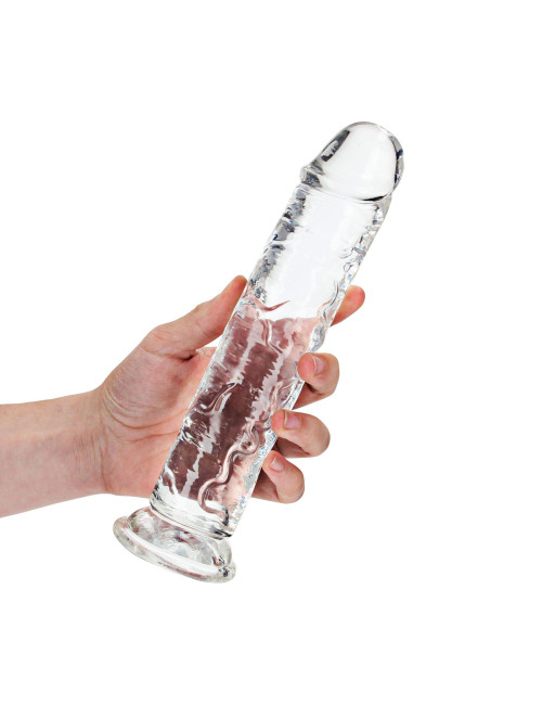 RealRock Proste Dildo z Przyssawką 23 cm