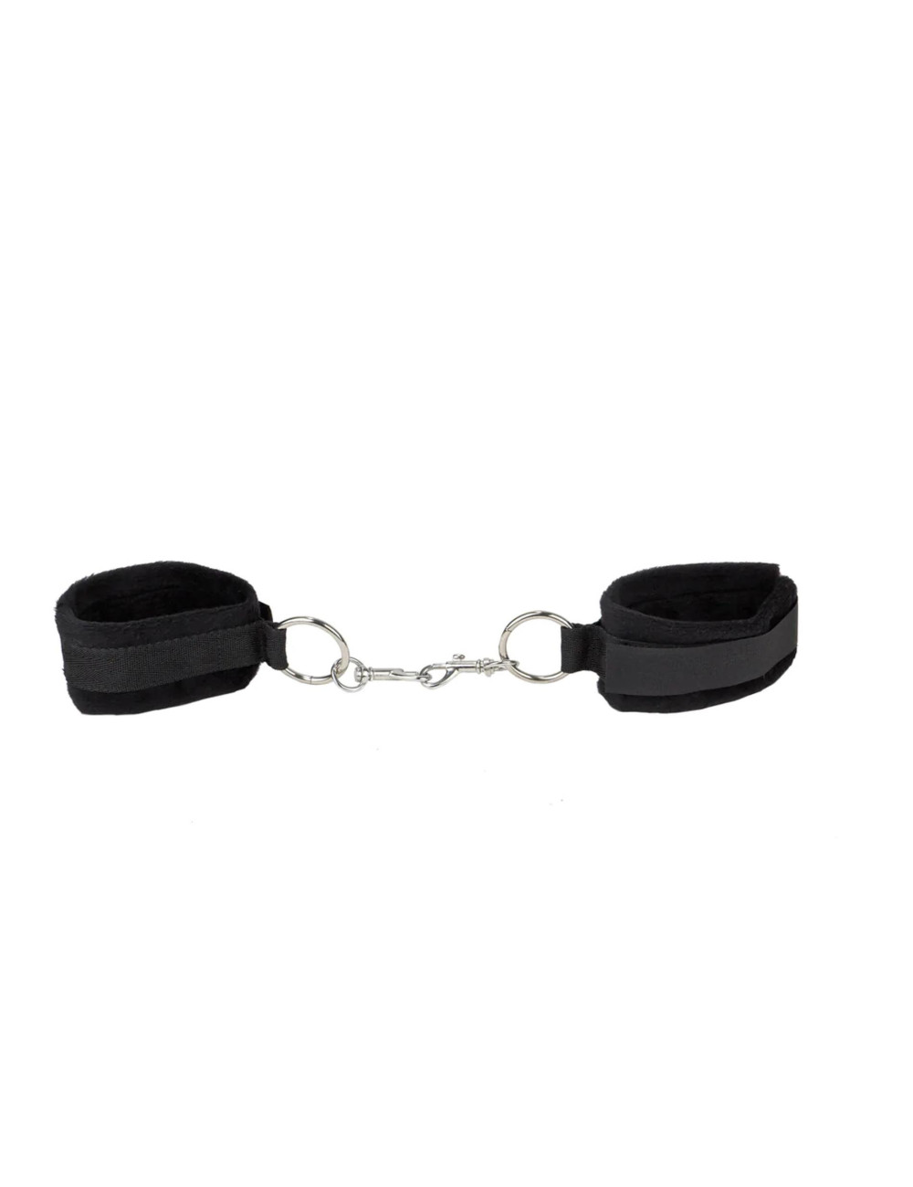 Velcro Cuffs Black - Kajdanki BDSM na Rzepy, Kagańce Zabawki