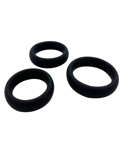 Alive Sensual Pleasure Rings - Zestaw pierścieni erotycznych
