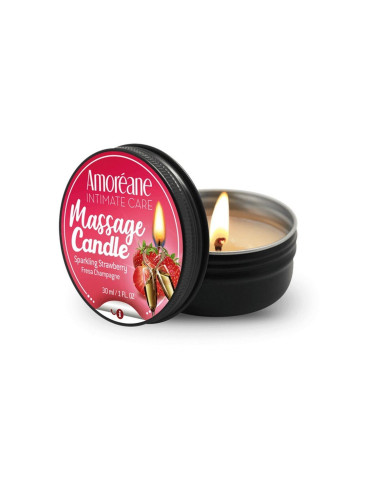 Świeca- Massage Candle Sparkling Strawberry 30ml