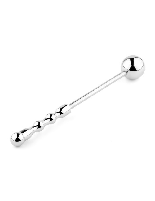 Jewellery Metal Anal Plug No. 2 - Zabawki Analne, Biżuteria Analna, Stal Nierdzewna, Długi Uchwyt