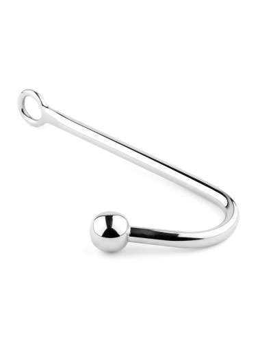 Anal Hook Fetish - Stalowy pręt anal z pierścieniem | Zabawki BDSM